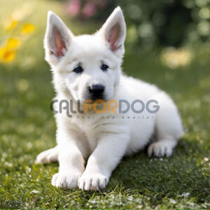 White Shepherd Puppy